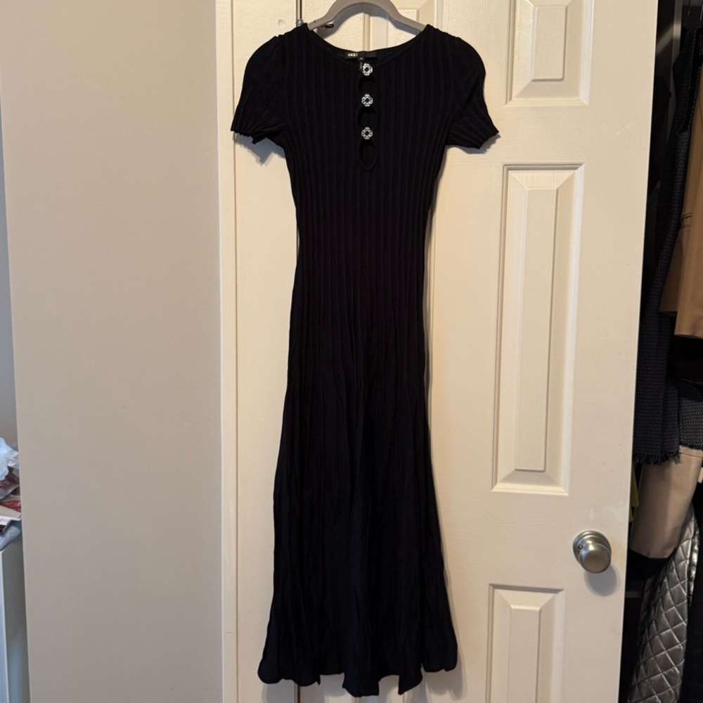 Maje Rib Knit Dress